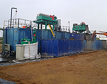 中石化內蒙烏審旗水基廢漿處理系統項目